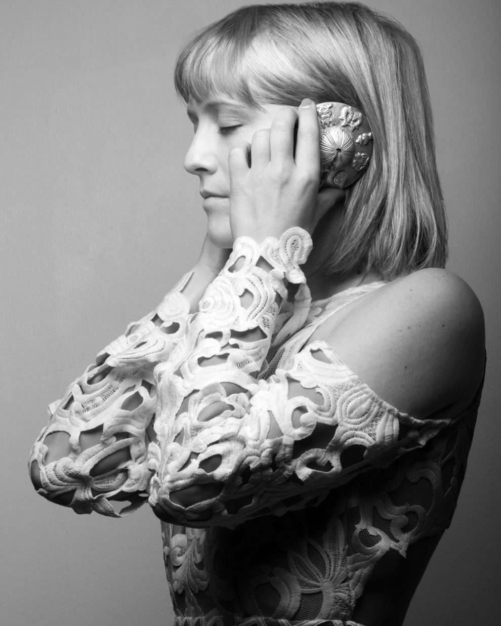 Composer Ellen Reid is photographed for We Are CalArts on February 8, 2018 in Brooklyn, New York. (Photo by Ethan Hill/Contour RA by Getty Images)