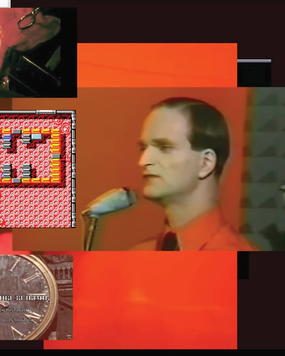 Screen shots of Shiqi Zhang and Heehyun Choi’s desktop films created for Rebecca Baron’s The Essay Film course.