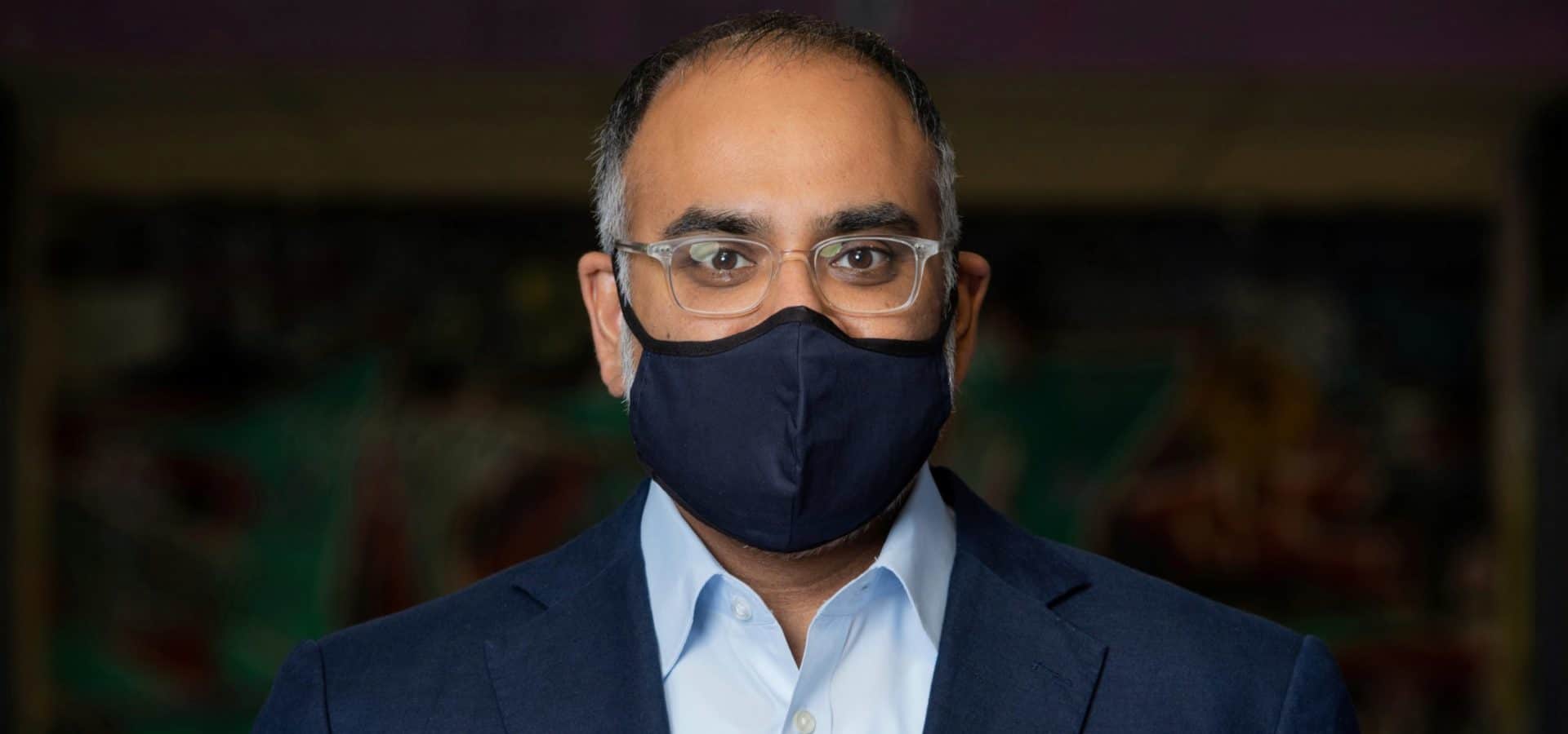 portrait of Ravi Rajan, CaLArts president