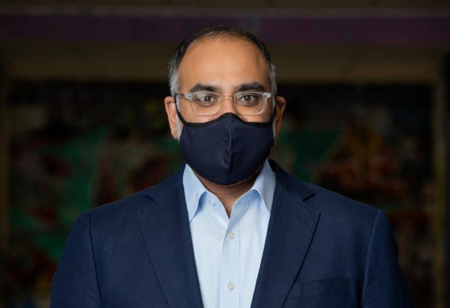 portrait of Ravi Rajan, CaLArts president