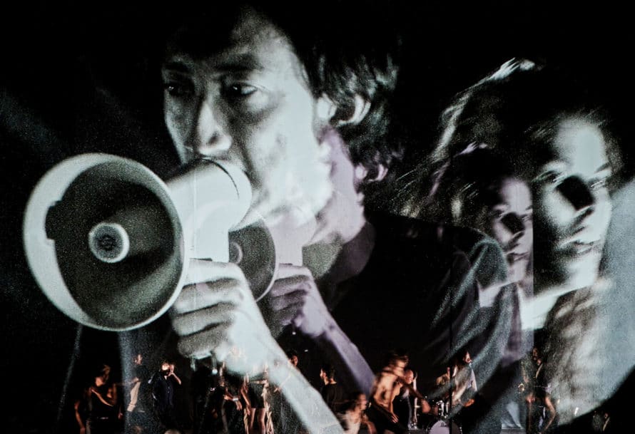 A joint ensemble from CalArts and the Conservatoire National Supérieur d’Art Dramatique presented Augustine Machine ou Encore Une Nuit d’Insomnie in Paris.