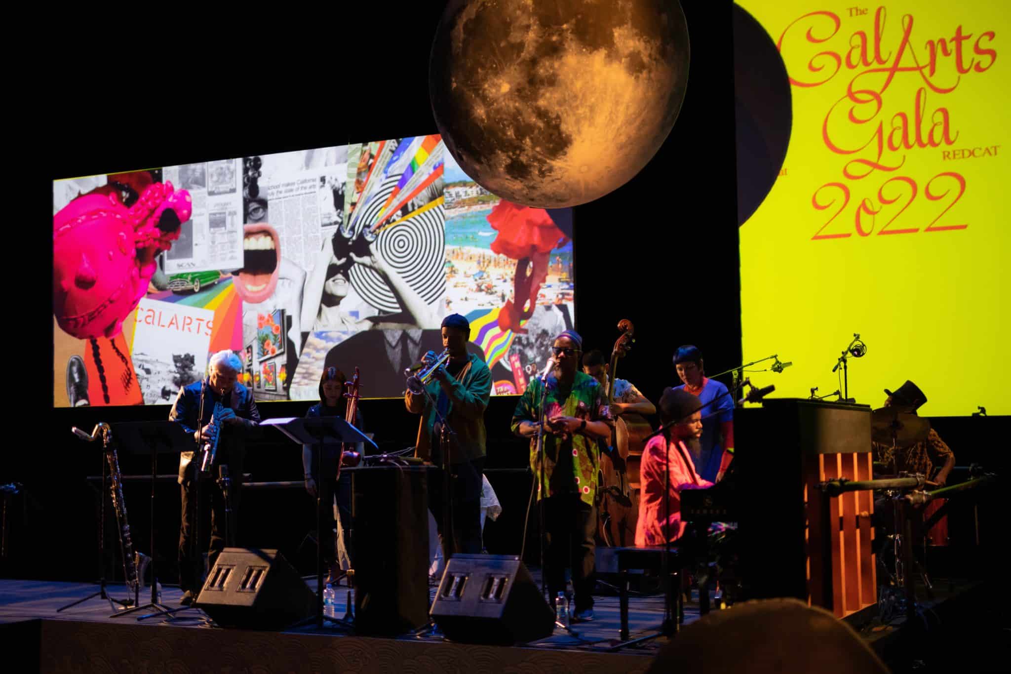 Specially composed to honor the three Commencement 2022 Honorary Doctorates — Wayne Shorter, Charles Lloyd, and esperanza spalding—and their long lineage of creative Black musicians, Hibiscus Hope features the talents of Eva Aguila (Theater BFA 05), Mike Alvidez, Carmina Escobar (faculty & Music MFA 10), Vinny Golia (faculty), Brain Hargrove, Jeonghy eon Joo (performer/Composer DMA student) Mekala Session (Music BFA 17), Dwight Trible and Chris Willims (music MFA 18).